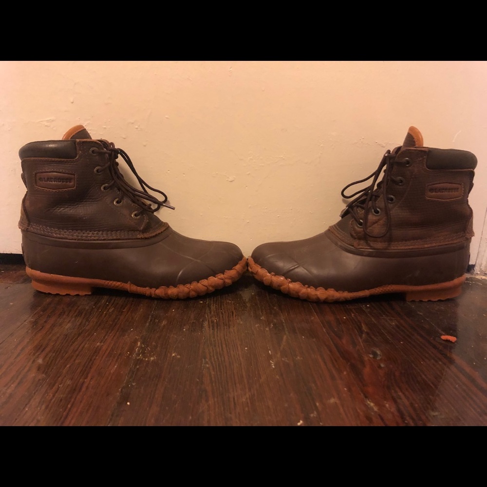 LACROSSE Duck Leather Boot Waterproof Thinsulate 8